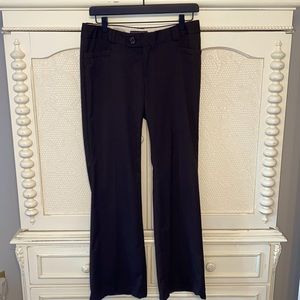 Brown striped pant trousers